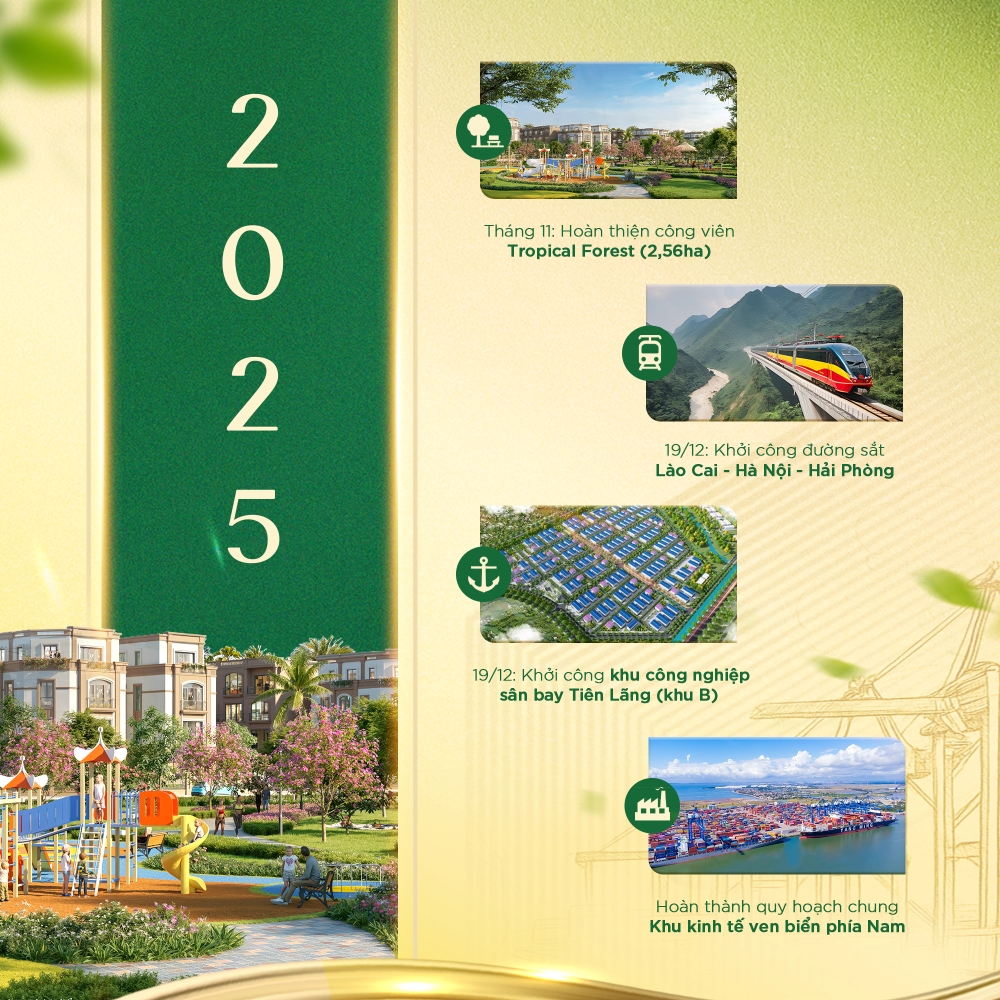 Giá trị tăng trưởng tại Vinhomes Dương Kinh Hải Phòng gắn liền với quá trình hình thành CBD phía Nam Giá trị tăng trưởng tại Vinhomes Dương Kinh Hải Phòng gắn liền với quá trình hình thành CBD phía Nam